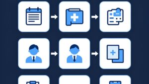 Схематичный план внедрения чат-бота для записи пациентов в медицинский центр от Twin Team